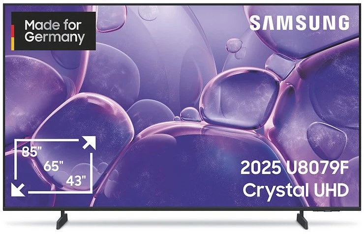 Samsung Fernseher GU43U8099FUXZG 43 Zoll 4K Ultra HD LED TV #1907585