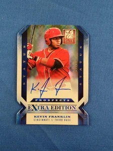 2008 Donruss Elite Kevin Franklin Prospects Die Cut RC Rookie SSP Auto #23/50 - Picture 1 of 2