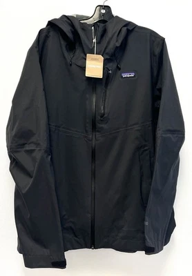 Chaqueta de lluvia Patagonia para mujer con escudo de granito - XL - negra #85420 Foto 1 de 2