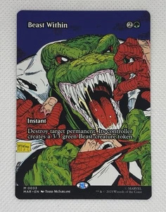 Beast Within - Borderless Marvel's Spider-Man MTG - Foto 1 di 2