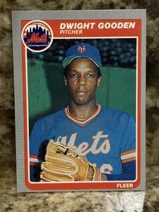 1985 Fleer Dwight Gooden #82 Rookie RC - NM/M - Bild 1 von 2