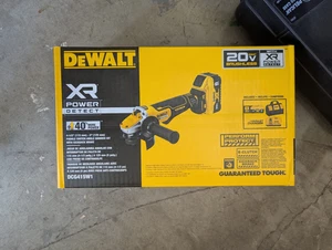 Kit de amoladora angular DeWalt DCG415W1 20V MAX XR sin escobillas 4-1/2" - 5" 8Ah - Imagen 1 de 1
