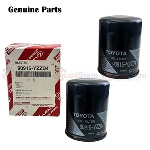 Genuine Toyota LandCruiser 80 Series FZJ 1FZ FE 4.5 Petrol Oil Filter Pack x2 - Picture 1 of 20
