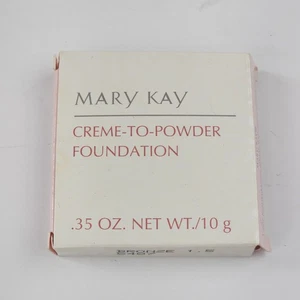 Mary Kay CREME TO POWDER Foundation BRONZE 1.5 NIB D-Shape Discontinued New - Picture 1 of 5