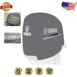 Custom Fit Yamaha Motor Cover for F75 F80 F90 F100 F115 - Lightweight & Durable - Picture 1 of 4