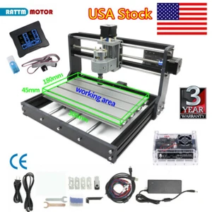 〖US〗 CNC 3018 PRO GRBL Milling Engraving Machine+Touchscreen Offline Controller - Picture 1 of 21