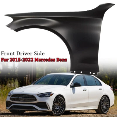 Front Left Side Fender For 2015-2022 Mercedes Benz C300 2017-2023 C43 AMG Foto 1 de 4