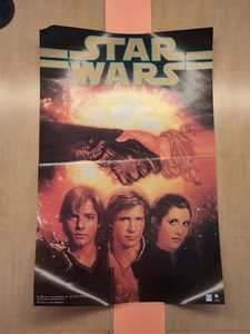Star Wars - La tregua di Bakura poster promozionale - Kathy Tyers 1993 Drew Struzan Art - Foto 1 di 7