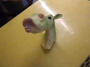 1-LAUGHING COW MAGNET. GREEN COLOR.PROFITS GOES TO OUR ANIMAL RESCUE - Picture 1 of 12