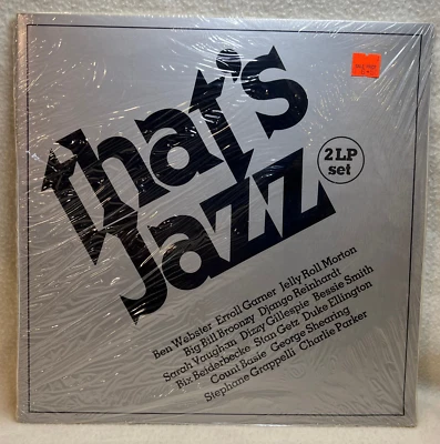 VARIOUS, That's Jazz (DGR 2003) SEALED IMPORT 2LP Parker, Getz, Basie - 1981 Foto 1 de 2