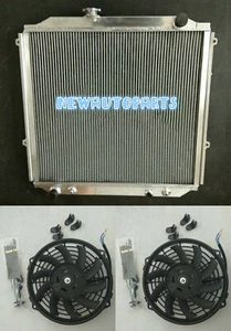 Radiator + Fans For 96-02 Toyota 4Runner 4 Runner 2.7L 3.4L L4 4 Cylinder V6 TOC - Picture 1 of 6