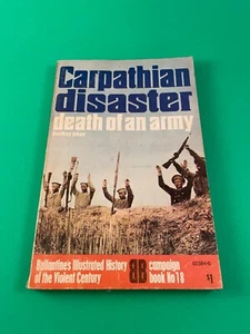 Carpathian Disaster Death of an Army Jukes 1971 Ballantine Illustrated History - Picture 1 of 8