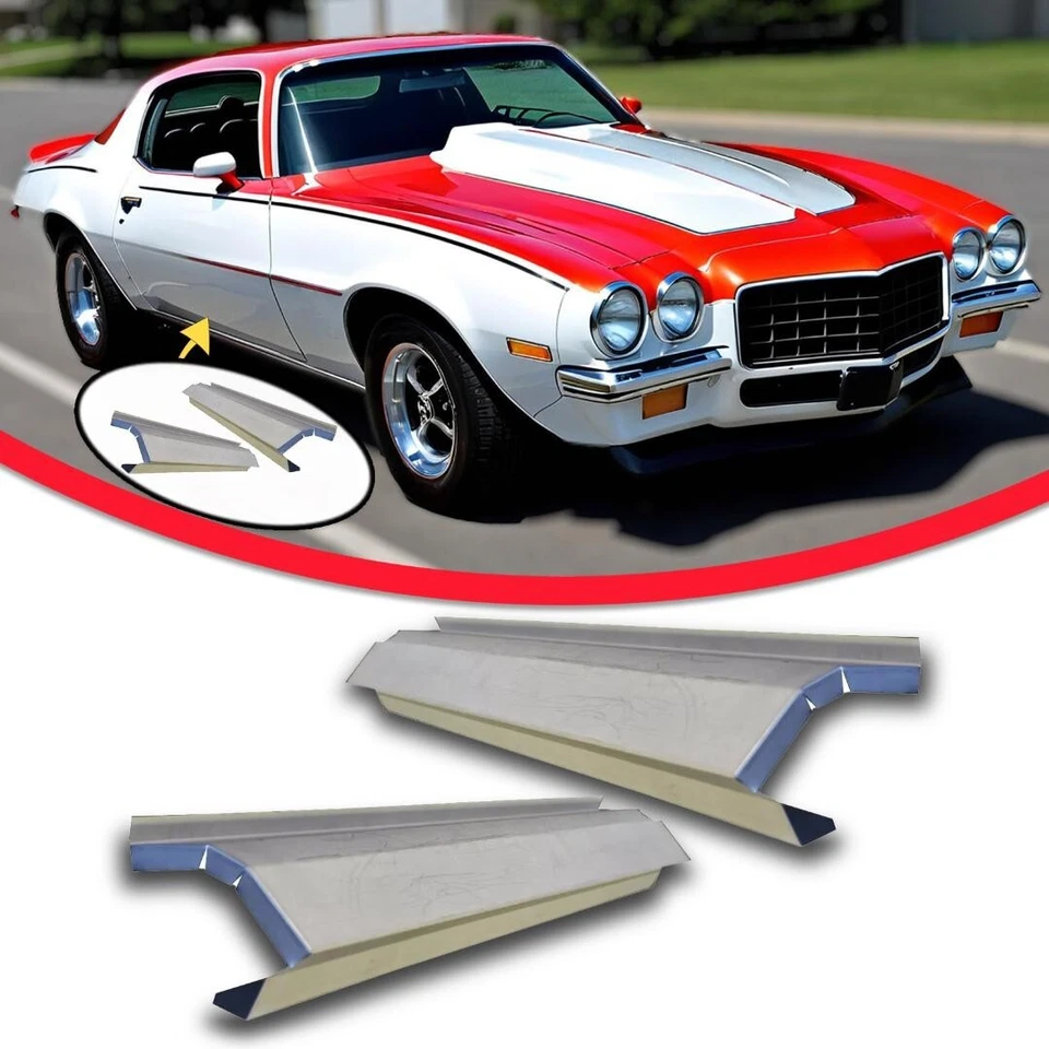 1971-81 CHEVY CAMARO  PONTIAC FIREBIRD  ROCKER PANELS   ...NEW PAIR!! Foto 1 de 1