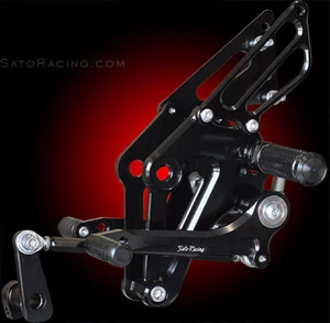SATO RACING REAR SETS Honda HONDA GROM ('13-'15) 27 years on EBAY - Picture 1 of 2