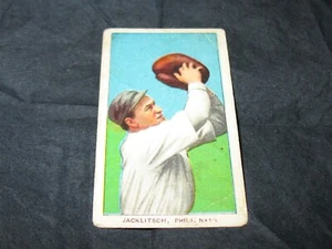 1909 T206  FRED JACKLITSCH ~PIEDMONT 150 / 25 ~Philadelphia Phillies ~GOOD - Picture 1 of 3