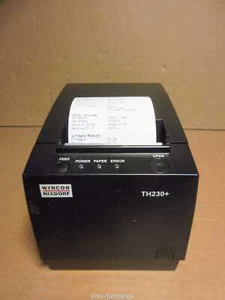 Wincor Nixdorf TH230 POS Thermal 80 mm Receipt Printer Black Serial - INCL PSU - Bild 1 von 4