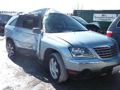Used Left Quarter Glass fits: 2005 Chrysler Pacifica black moulding Left Grade A - Image 1 of 4