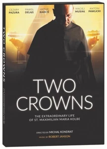 TWO CROWNS. THE EXTRAORDINARY LIFE OF ST MAXIMILIAN KOLBE DVD - Picture 1 of 4