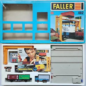 Faller AMS 402 -- Terminal de contenedores en embalaje original, sin construir y completo #DEZ3728 - Imagen 1 de 5