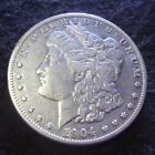 1904-S Morgan Silver Dollar - Beautiful VF++ details from the San Francisco mint