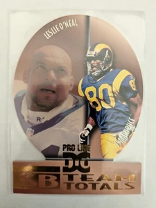 ๐ 1998 Pro Line DC III SB Team Totals LESLIE O'NEAL ISAAC BRUCE TT23 - Picture 1 of 2