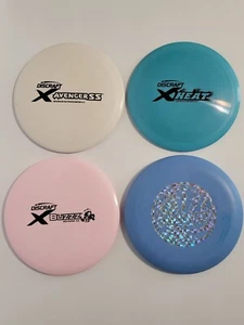 Lot 4 Discraft Disc - X Avenger SS & X Heat Driver / Buzzz Midrange / Putter - Bild 1 von 15