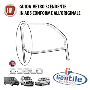 Fiat Doblo '2001> Guía Vidrio Descendente Delantera Izquierda 51883273 46837969 - Imagen 1 de 4