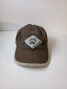 Yellowstone Mütze Cap bestickt Patch Pfotenabdruck Logo Dreieck Sport verstellbar  - Bild 1 von 6