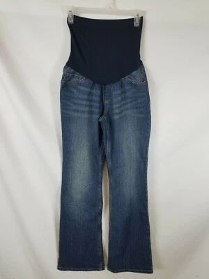 Motherhood Maternity Jeans Pants sz Medium   Full Panel Stretch Waist Boot Cut - Image 1 of 4