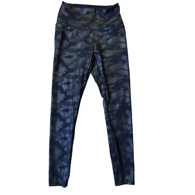 Simply Vera Wang Leggings Pantalones Mujer Pequeños Negros Camuflaje Atlético Ciudad Foto 1 de 4