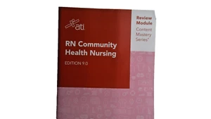 ATI RN Community Health Nursing Edition 9.0 Review Module - Picture 1 of 3