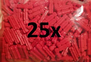 25x Lego® Technic Asse 2L 32062 Rosso Tecnico Asse 2 4142865 - Foto 1 di 2