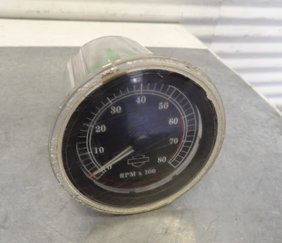 04 Harley Softail Deuce FXSTD CVO rpm gauge tachometer 69074-04 - Image 1 of 4