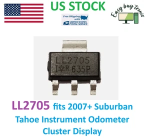 LL2705 Mosfet fits a 2007+ Suburban Tahoe Instrument Odometer Cluster Display - Picture 1 of 1