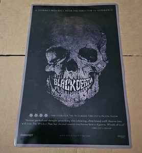 Póster de película raro Black Death (2010) 17" x II" / Sean Bean, Eddie Redmayne - Imagen 1 de 1