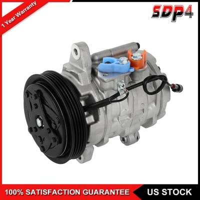 Compresor de aire acondicionado con embrague para Chevrolet Tracker 1,6 L 1999 2000 Foto 1 de 4