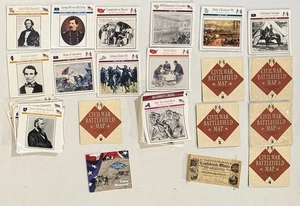 CIVIL WAR CARDS BOX SET 1993 Atlas Editions Cards & Maps Some Open Some Sealed - Bild 1 von 2