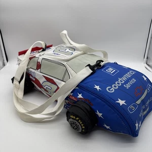 Vintage NASCAR 1996 Dale Earnhardt Sr. #3 Olympische Flagge Auto weiche Seite Kühler - Bild 1 von 22