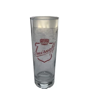 Smirnoff Vodka Hi-Ball Glass Spirit Glass Vintage Christmas Fathers Day Gift - Picture 1 of 6