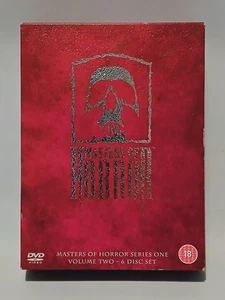 Masters Of Horror Series 1 Volume 2 6 DVD Disc Box Set 18+ Collectable - Imagen 1 de 12