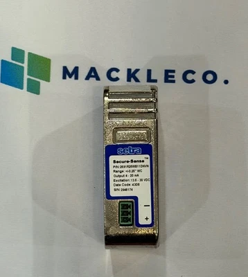 Setra 269 Differential Pressure Transducer Secure-Sense 4-20mA USED NO DISPLAY - Image 1 of 4