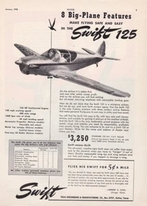 1948 Swift Aircraft ad 11/8/2023ee - Picture 1 of 1