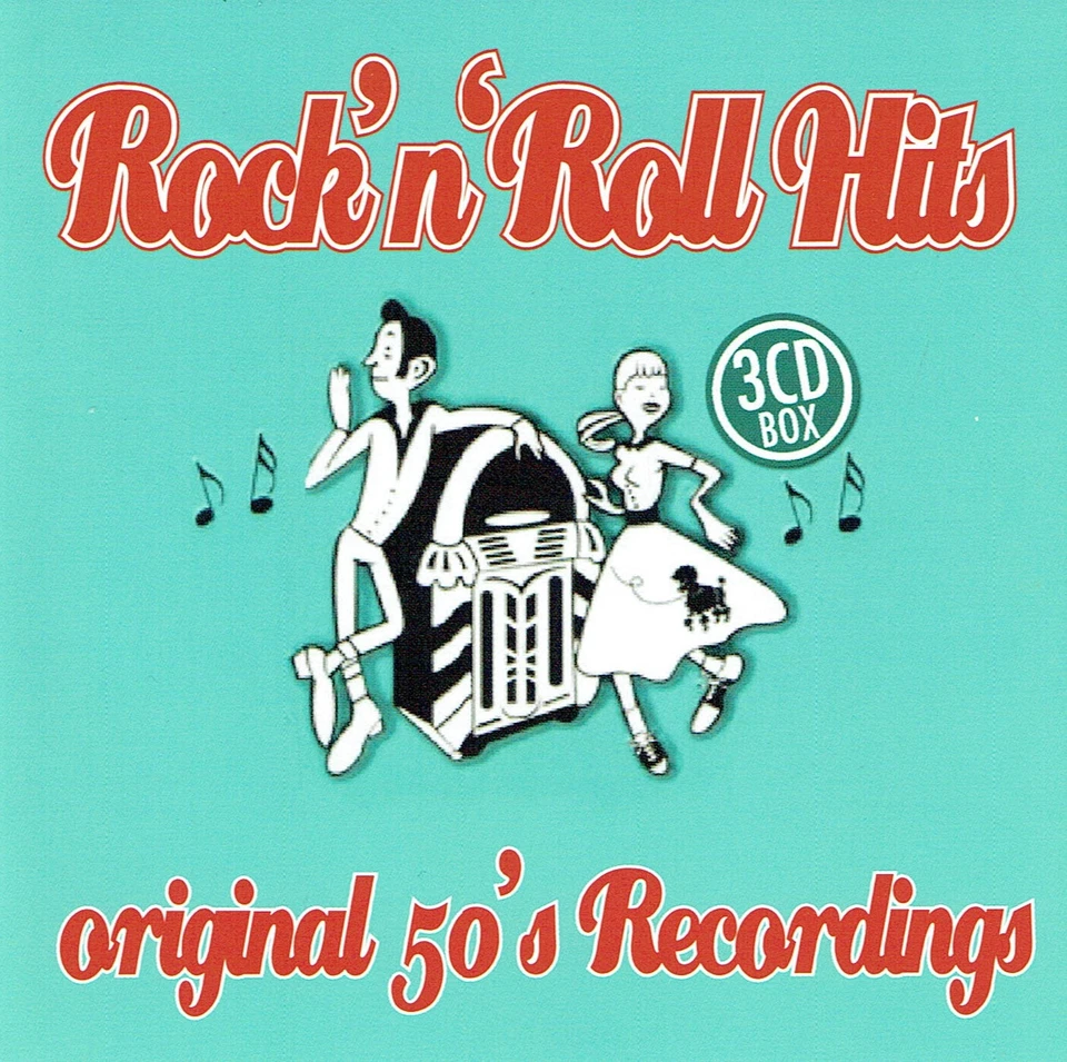 (3CDs) Rock'n'roll Hits - Original 50's Recordings - Eddie Cochran, Bobby Darin - Bild 1 von 2