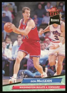 1992-93 Fleer Ultra Don MacLean Card #370 Rookie RC - Picture 1 of 2