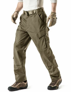 CQR MEN'S TACTICAL PANTS MILITARY COMBAT ACU CARGO PANTS RIPSTOP WORK PAN - Bild 1 von 5