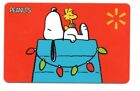 Walmart Snoopy Woodstock Red Gift Card No $ Value Collectible Fd-221566