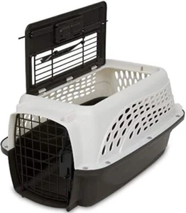Petmate 2 Door Top Load Kennel, 19"x12.6"x10", For Animals Up To 10lbs, New A4 - Picture 1 of 5