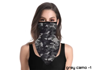 Bandana Mask Face Covering Material Mask Snood Balaclava Neck Tube Scarf UK - Picture 1 of 11