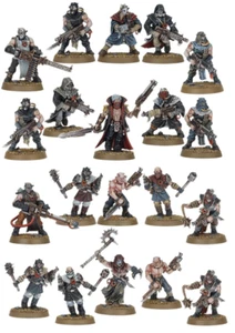 Warhammer 40k Chaos Space Marines Dark Vengeance Cultists OOP (x20) NEW on SPRUE - Picture 1 of 4
