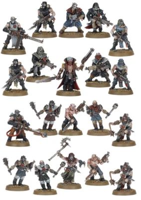 Warhammer 40k Caos Marines Espaciales Dark Vengeance Cultists Fuera de Uso (x20) NUEVO en SPRUE - Imagen 1 de 4